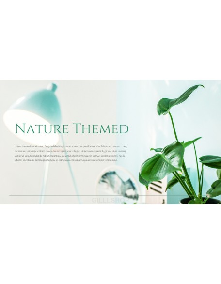 Nature Leaf Background PowerPoint