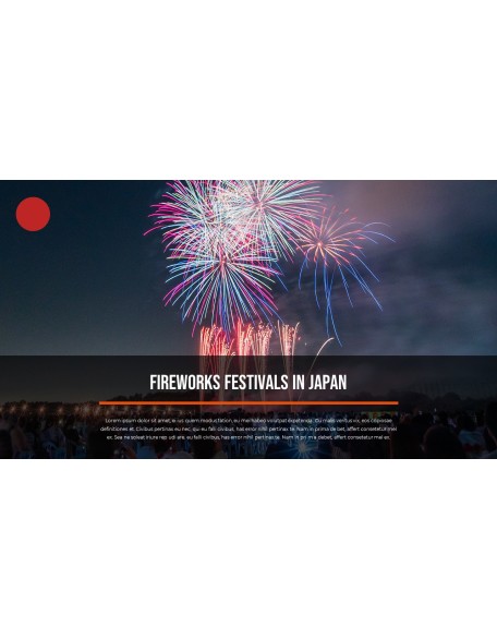 Summer festivals in Japan PowerPoint Design