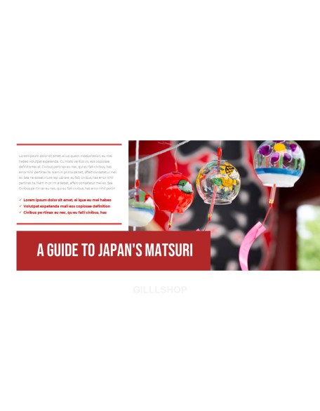 Summer festivals in Japan PowerPoint Design