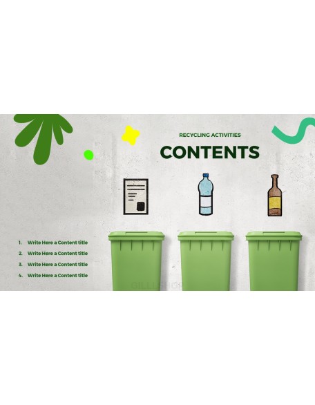 Recycling Activities PowerPoint Presentation PPT