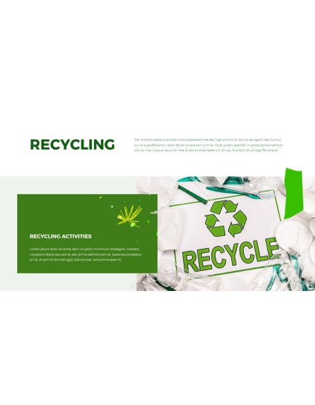 Recycling Activities PowerPoint Presentation PPT