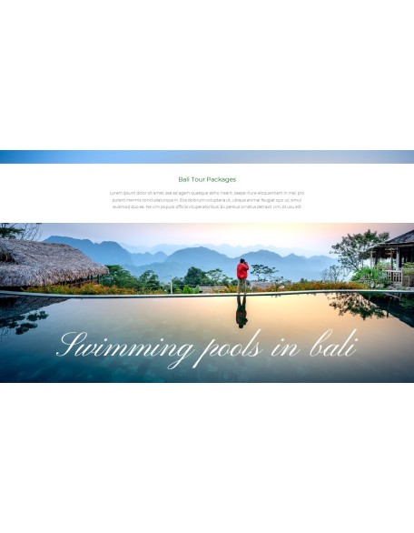 Bali Tour Packages template power point