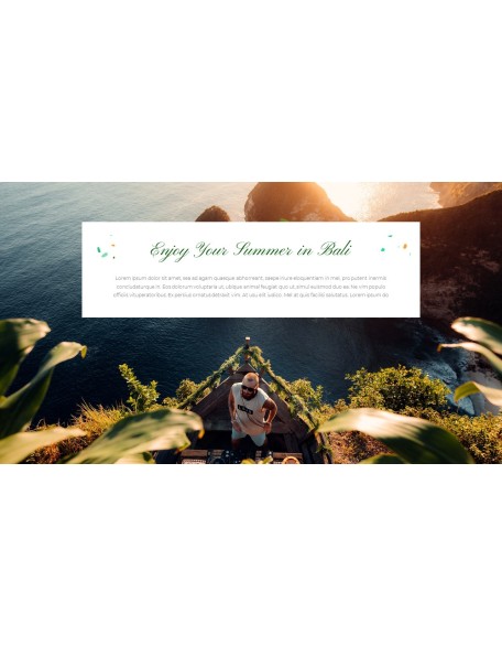 Bali Tour Packages template power point