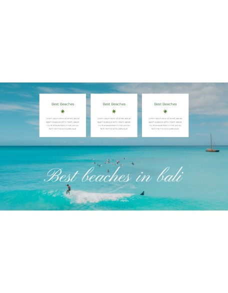 Bali Tour Packages template power point