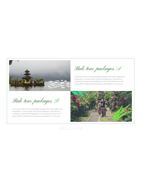 Bali Tour Packages template power point