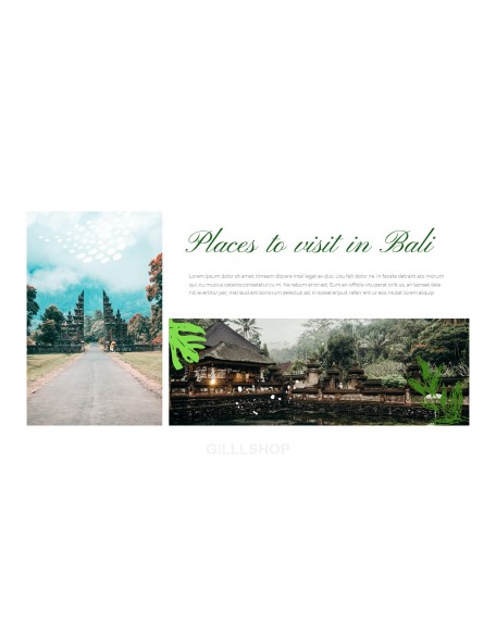 Bali Tour Packages template power point