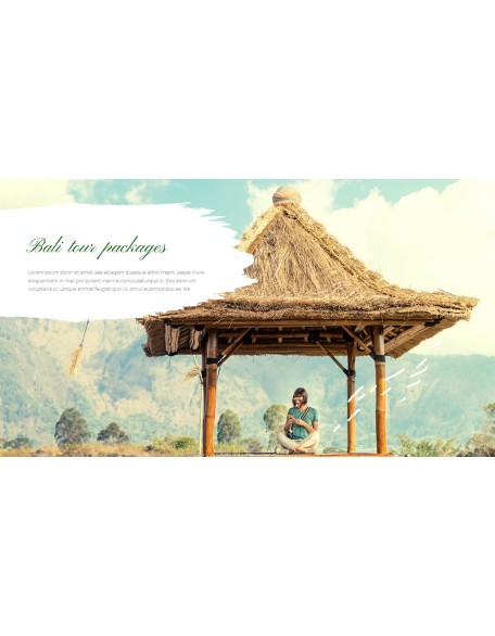 Bali Tour Packages template power point