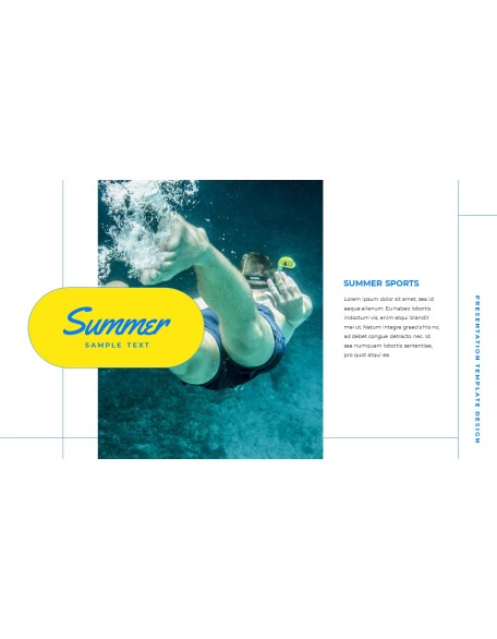 Summer Sports designs for powerpoint