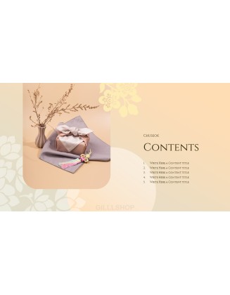 Chuseok, Korean Thanksgiving powerpoint presentation themes