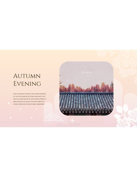 Chuseok, Korean Thanksgiving powerpoint presentation themes