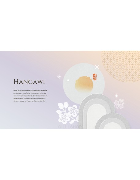 Chuseok, Korean Thanksgiving powerpoint presentation themes