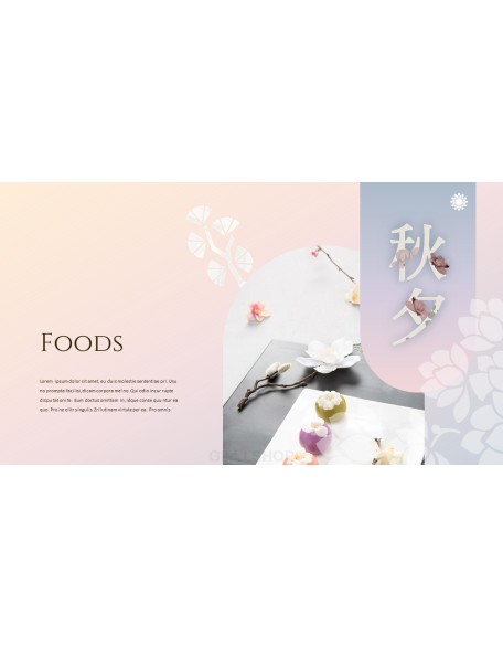 Chuseok, Korean Thanksgiving powerpoint presentation themes