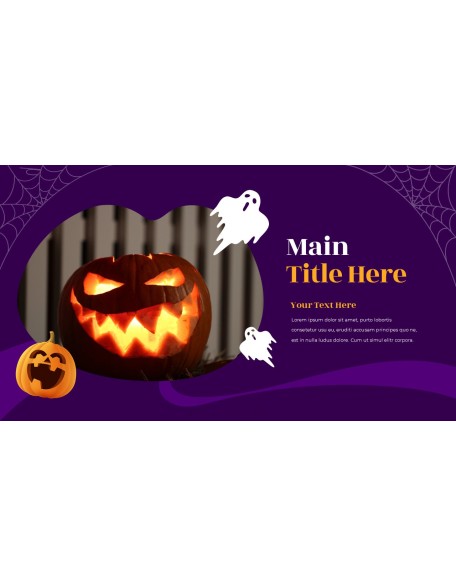 Halloween Presentation Format