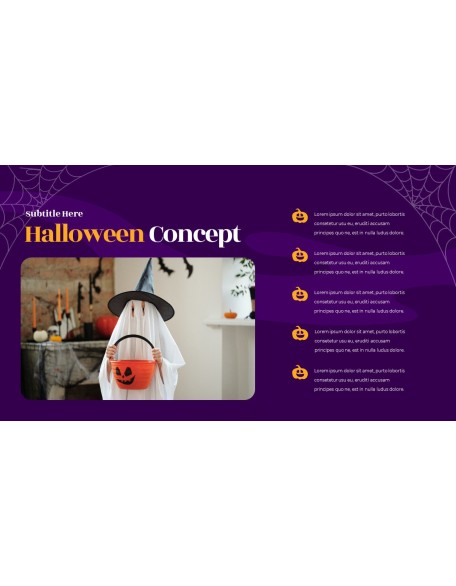 Halloween Presentation Format