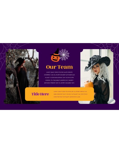 Halloween Presentation Format