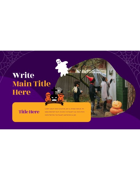 Halloween Presentation Format