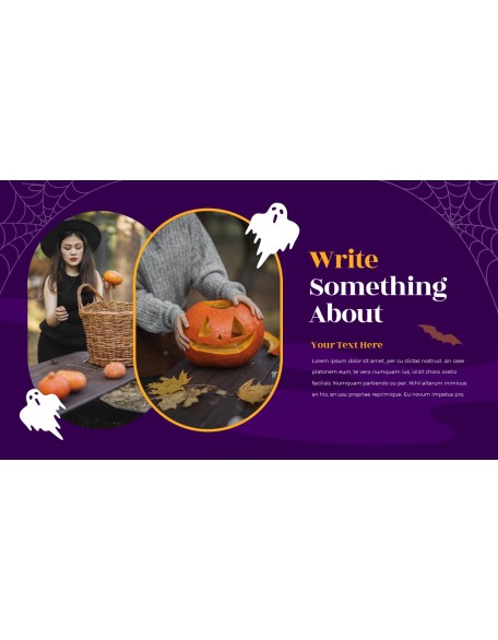 Halloween Presentation Format