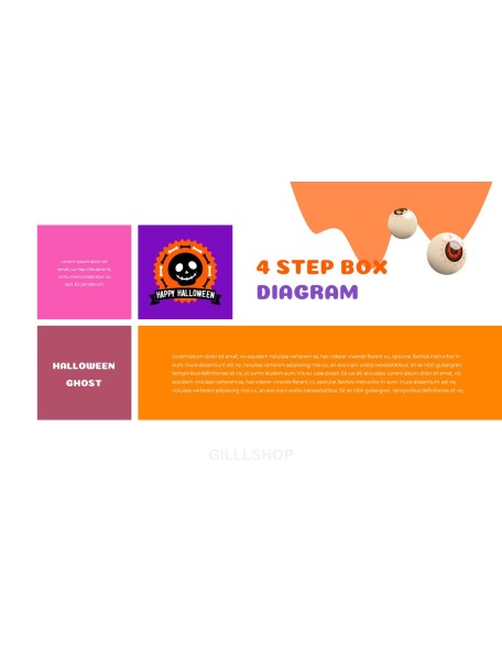 Happy Halloween company profile ppt template