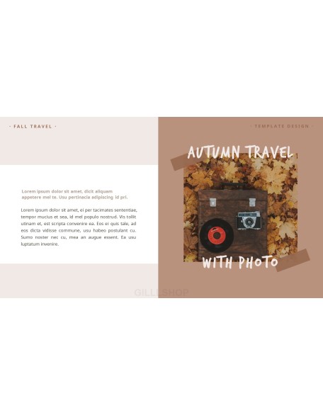 Autumn Travel animated powerpoint slides