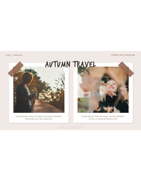 Autumn Travel animated powerpoint slides