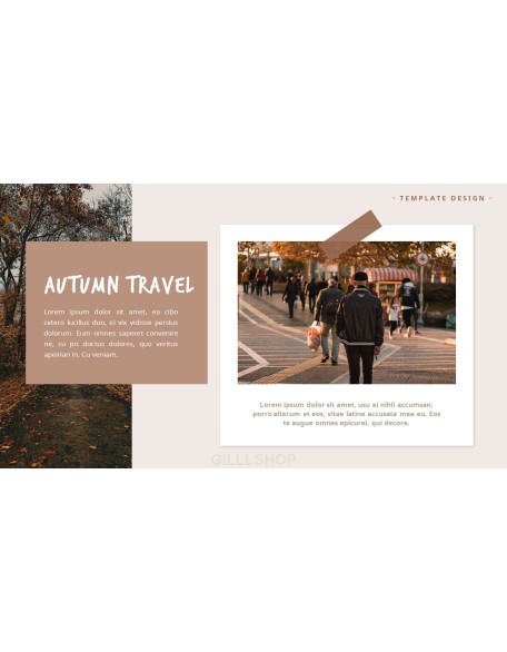 Autumn Travel animated powerpoint slides