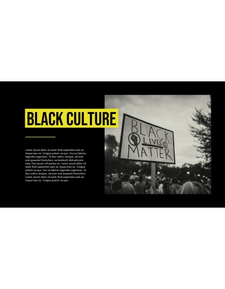 Black Lives Matter powerpoint themes