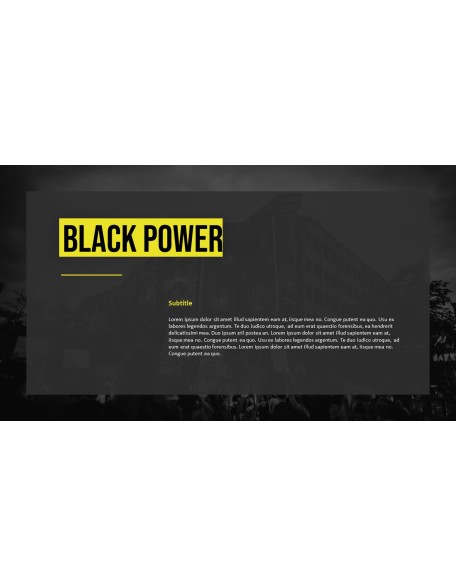 Black Lives Matter powerpoint themes