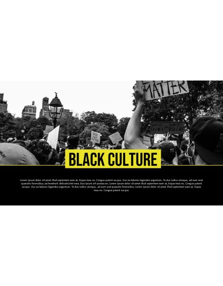 Black Lives Matter powerpoint themes