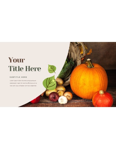 Thanksgiving Day design in powerpoint