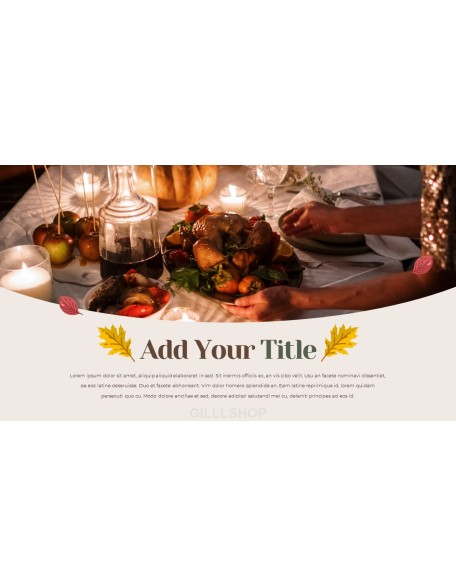 Thanksgiving Day design in powerpoint