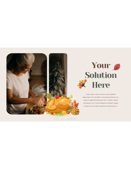 Thanksgiving Day design in powerpoint