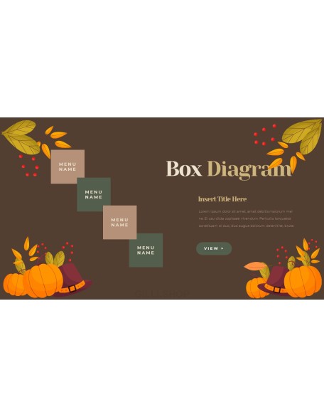 Thanksgiving Day design in powerpoint