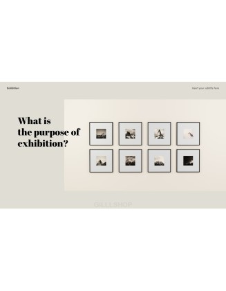 Exhibition powerpoint ppt