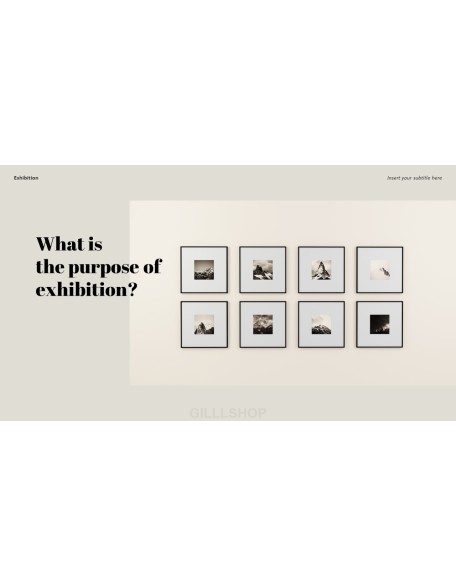 Exhibition powerpoint ppt