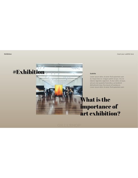 Exhibition powerpoint ppt