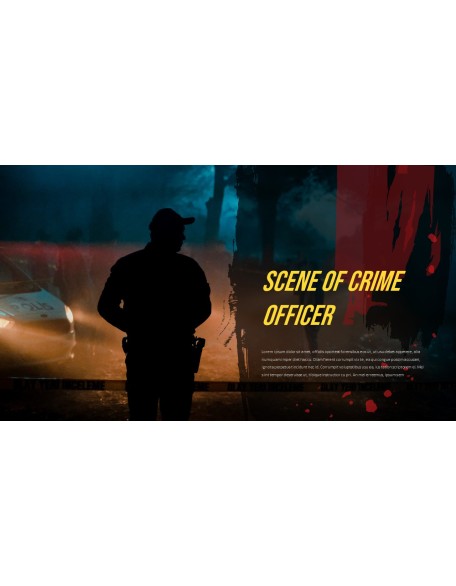 Crime Scene PowerPoint Presentation Examples