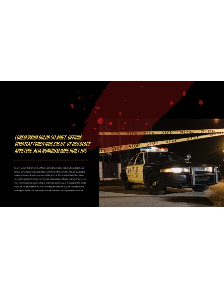 Crime Scene PowerPoint Presentation Examples