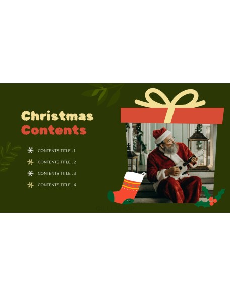 Christmas PowerPoint Templates Design