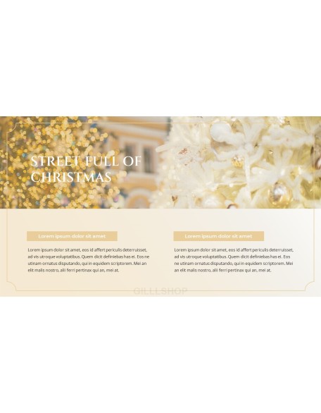 Merry Christmas Modern PPT Templates