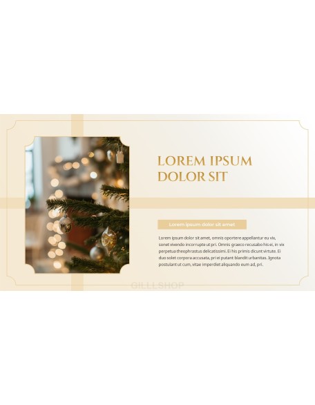 Merry Christmas Modern PPT Templates