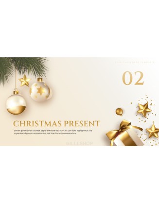 Merry Christmas Modern PPT Templates