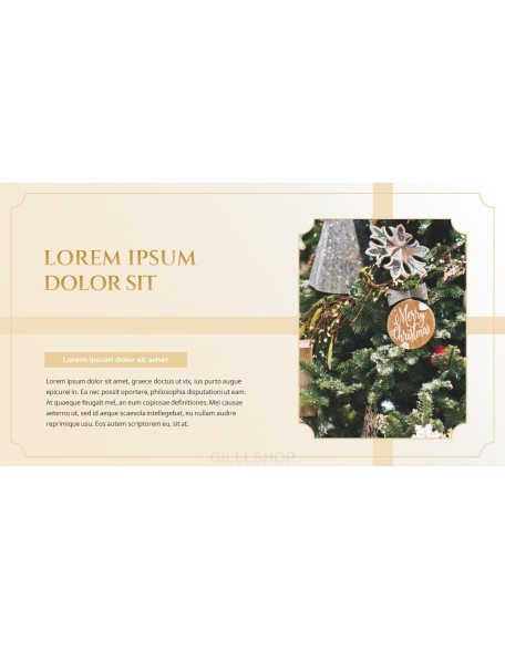 Merry Christmas Modern PPT Templates