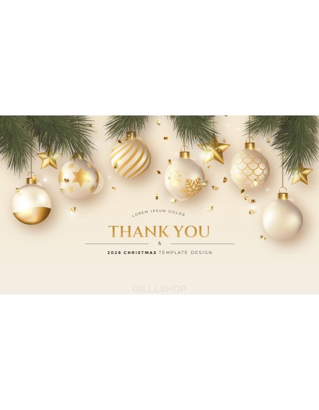 Merry Christmas Modern PPT Templates