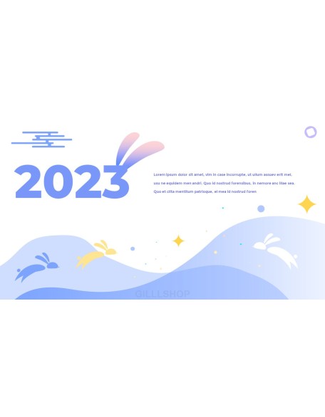 Year of the Rabbit 2023 pitchdeck powerpoint