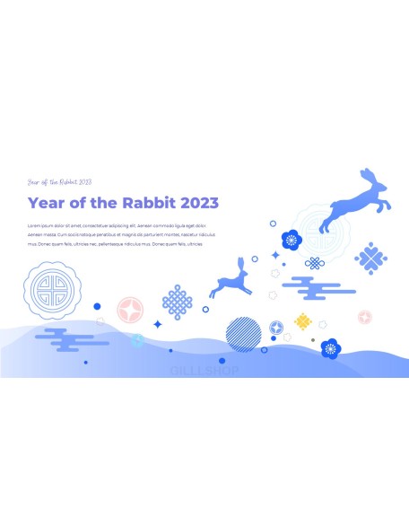 Year of the Rabbit 2023 pitchdeck powerpoint