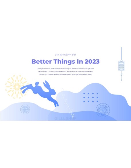 Year of the Rabbit 2023 pitchdeck powerpoint