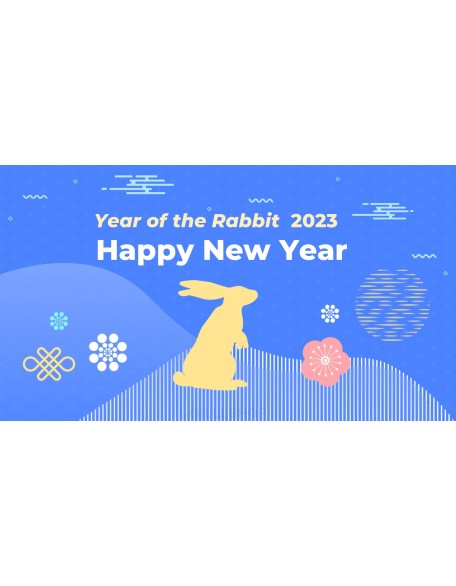 Year of the Rabbit 2023 pitchdeck powerpoint