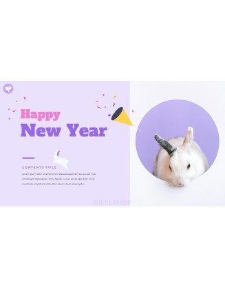 Year of the Rabbit presentation template