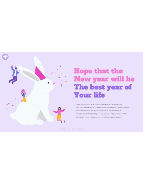 Year of the Rabbit presentation template