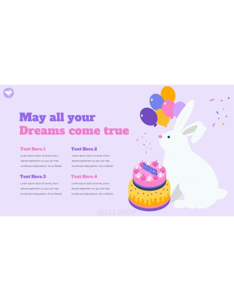 Year of the Rabbit presentation template